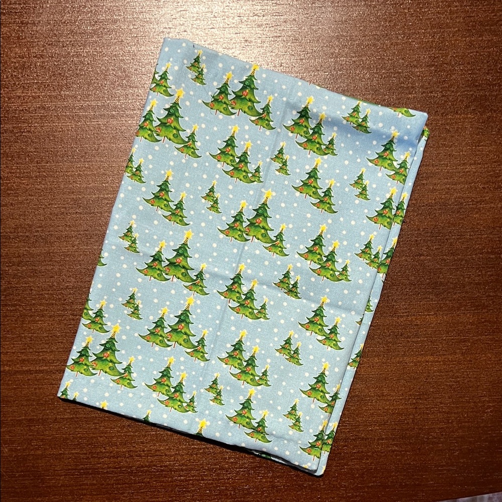 Festive Christmas Tree Book Jacket